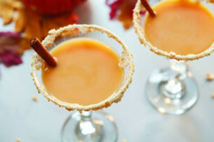 Craft a cocktail with some seasonal staples as the star ingredient